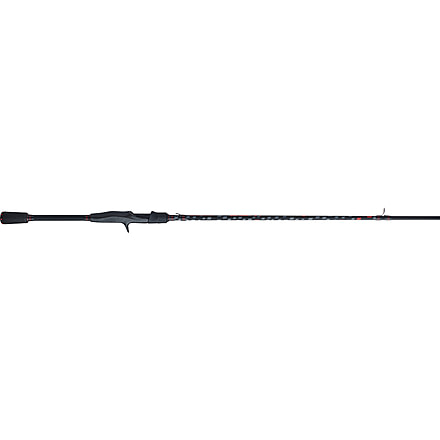 Abu Garcia Vendetta Casting Rod, 30 Ton Graphite with Intracarbon Blank, Carbon Rear Grip, SS Guides with Zirconium Incerts 2 Piece, Medium-Heavy, 69, VDTIIC692-6