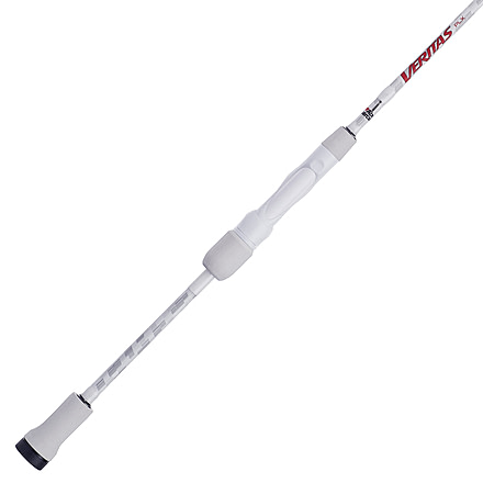 Abu Garcia Veritas Rod, Medium 1 Piece, Spinning, Fast, 6-12lb, 1/8-1/2oz, Ti Guideswith Zirconium Inserts, Eva Handle, 63, VTPS63-5