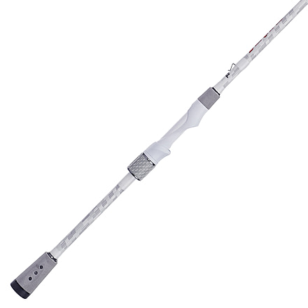 Abu Garcia Veritas Rod, Medium 1 Piece, Spinning, Fast, 6-12lb, 1/8-1/2oz, Ti Guideswith Zirconium Inserts, Winn Handle, 66, VTPDTS66-5