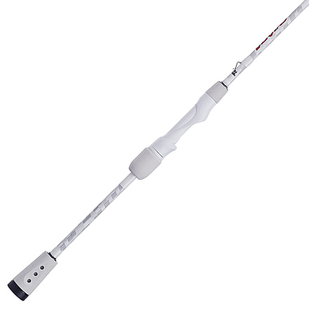Abu Garcia Veritas Rod, Medium-Heavy, 1 Piece, Spinning, Fast, 8-14lb, 1/4-3/4oz, Ti Guideswith Zirconium Inserts, Eva Handle, 66, VTPS66-6