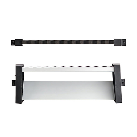 Abu Garcia Vertical 11 Rod Rack, Silver 1546017