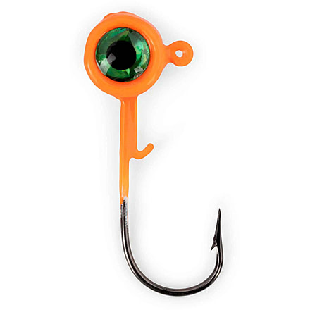 ACC Crappie Stix Crappie Jig Heads, Orange, 1/16 oz, JH-116-8-ORAG