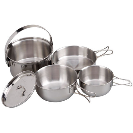 Acecamp Stainless Cooking Set 1656