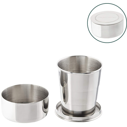 Acecamp Stainless Steel Collapsible Cup, 2oz, ACE-1528