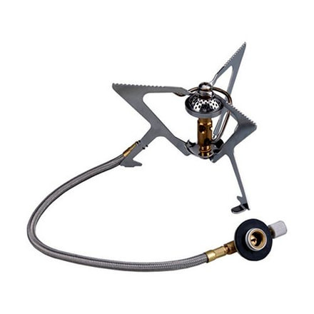 Acecamp Volcano Gas Stove, Silver, Silver, 1 Year Limited Warranty, ACE-4708