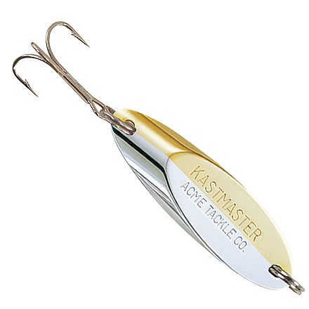 Acme Kastmaster Rattle Master Spoon, 1/8oz, Gold Chrome, SW105/GCH