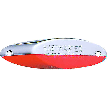 Acme Kastmaster Spoon, 1 1/4in, 1/12oz, Chrome &amp; Fluorescent Stripe, SW225/CHFS