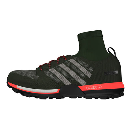 Adidas Terrex Adizero XT Prime Boost Trail Running Shoe - Men's-Cargo/Brown/Red-Medium-8 US