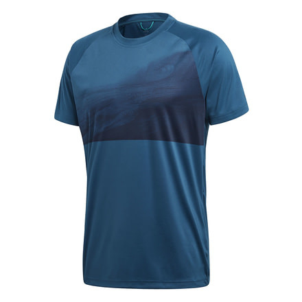 Adidas Terrex Ampli Parley Men's Tee 3, Night, Small, CD3245-S
