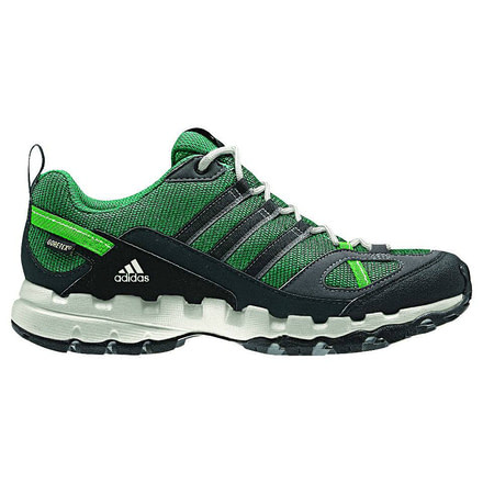 Adidas Terrex AX 1 GTX Hiking Shoe - Women's-Grey/Blk/Blaze Green-6 US