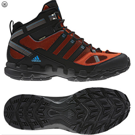 Adidas Terrex AX 1 Mid GTX Boot - Men's-8 US-High Energy/Black/Sharp Blue