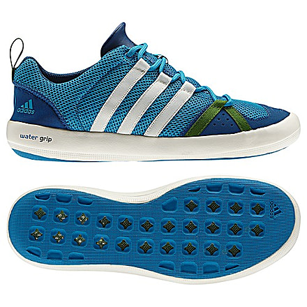 Adidas Terrex Boat Lace Shoes - Unisex-8 US-Sharp Blue/Spray/Lone Blue