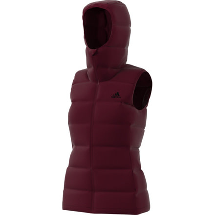 Adidas Terrex Demo, Helionic Vest - Women's, Maroon, Small, DZ1492-S-DEMO