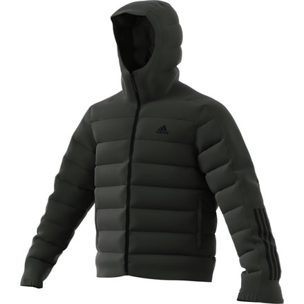 Adidas Terrex Demo, Itavic 3-Stripe 2.0 Jacket - Men's, Legend Earth, Medium DZ1410-M-DEMO