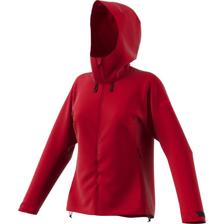 Adidas Terrex Demo, Swift Rain Jacket - Women's, Active Maroon, Small, DZ0788-S-DEMO