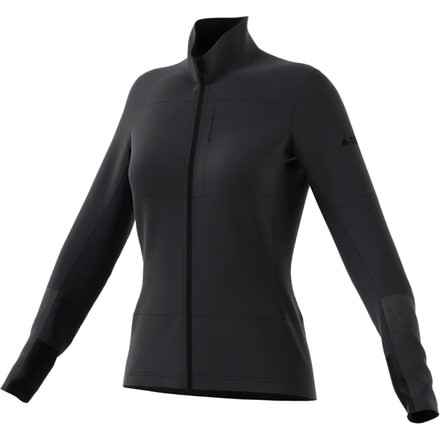 Adidas Terrex Demo, Xperior Jacket - Women's, Carbon, Small, DZ0717-S-DEMO
