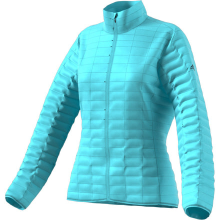 Adidas Terrex Flyloft Jacket - Women's-Clear Aqua-Small