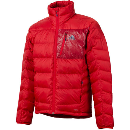 Adidas Terrex Hiking Light Down Jacket - Men's-Light Scarlet-Small