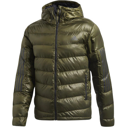 Adidas Terrex Itavic 3-Stripe Jacket - Mens, Night Cargo, Small, CY8604-S