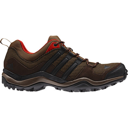 Adidas Terrex Kumacross Mesh Hiking Shoe - Men's-Leather Black/Dark Chili-Medium-7 US