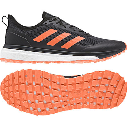 Adidas Terrex Response Trail Running Shoe - Men's, Black/Hi-Res Orange/Hi-Res Blue, 13, BB6608-13