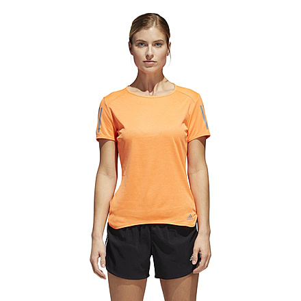 Adidas Terrex Response Women's Short Sleeve Tee Shirt, Hi-Res Orange, Large, CF2152-L
