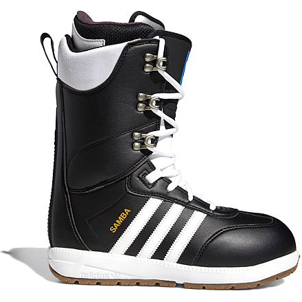 Adidas Terrex Samba ADV Snowboard Boots - Men's, Core Black/Cloud White/Gold Metallic, 11.5, EG9388-001-11.5
