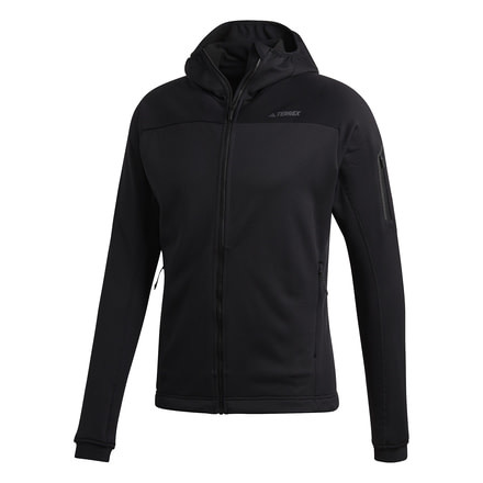 Adidas Terrex Stockhorn Fleece Hoodie II - Men's, Black, CY8702-DEMO