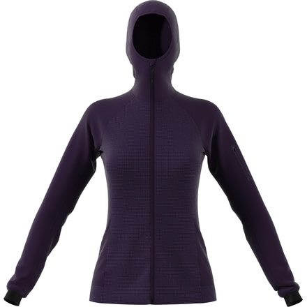 Adidas Terrex Stockhorn Fleece Hoodie II - Womens, Legend Purple, DT4095-DEMO