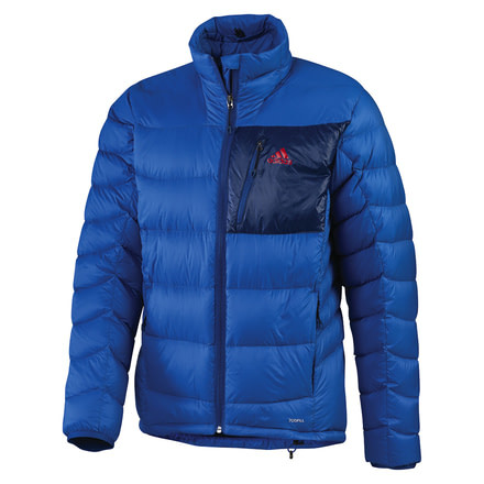 Adidas Terrex Super Trekking Light Down Jacket - Men's-Blue Beauty-Medium