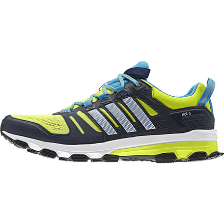 Adidas Terrex Supernova Riot 6 Trail Running Shoe - Men's-Yellow/White/Navy-Medium-10 US