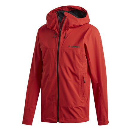 Adidas Terrex Swift Rain Jacket - Men's, Red, DT4113-DEMO