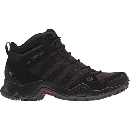 Adidas Terrex AX2R Mid GTX Hiking Boot - Men's-Blk/Blk/Vista Grey-Medium-11.5
