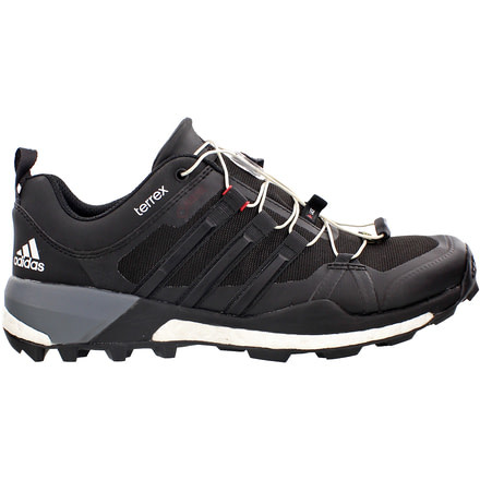 Adidas Terrex Boost GTX Trail Running Shoe - Men's-Black/White/Vista Grey-Medium-7.5