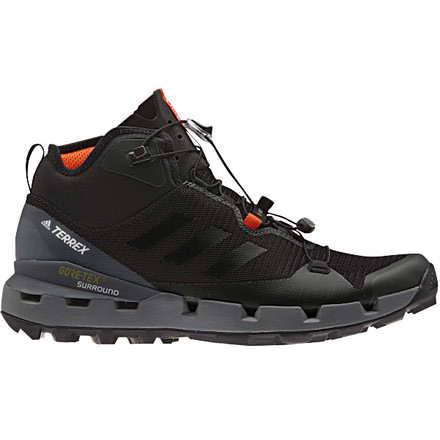 Adidas Terrex Fast GTX-Surround Hiking Boot - Men's-Blk/Blk/Vista Grey-8.5-Medium