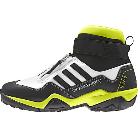 Adidas Terrex Hydro-Pro Watersport Shoe - Men's-White/Black/Yellow-Medium-8