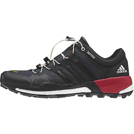 Adidas Terrex Skychaser Trail Running Shoe - Men's-Black/Grey/Red-Medium-8