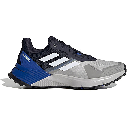 Adidas Terrex Soulstride Trailrunning Shoes - Men's, Grey Two/Ftwr White/Legend Ink, 8, FY9216-033-8