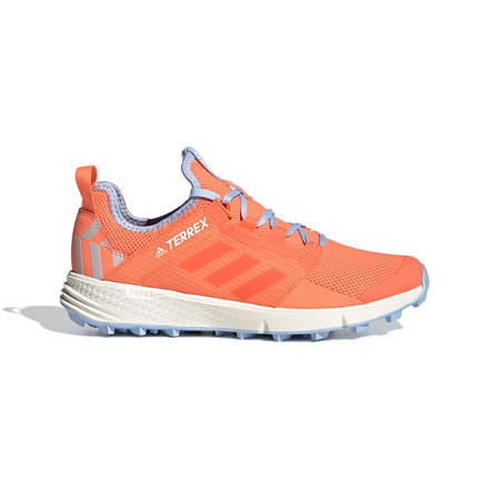 Adidas Terrex Speed LD - Womens, Hi-Res Coral/Hi-Res Coral/Glow Blue, 9.5, G26441-9.5