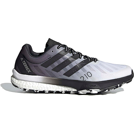 Adidas Terrex Speed Ultra Shoes - Womens, White/Core Black/Solar Yellow, 10.5, FW2830-100-10.5