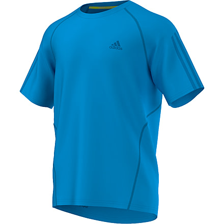 Adidas Terrex Swift Drydye Tee - Mens-Solar Blue-Medium