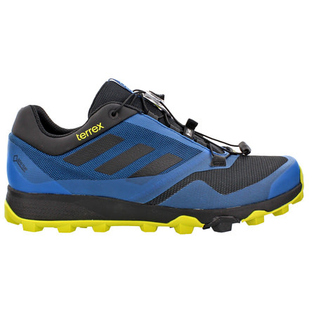 Adidas Terrex Trailmaker GTX Trail Running Shoe - Men's-Steel/Black/Lime-9.5-Medium