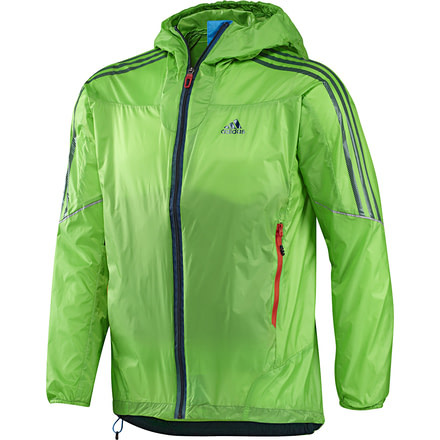 Adidas Terrex Wind Jacket - Men's-Intense Green-Small