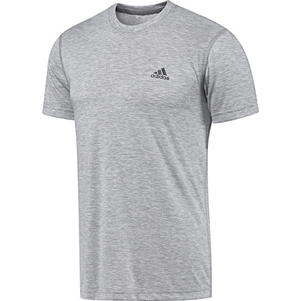 Adidas Terrex Ultimate Short Sleeve Tee - Men's-Medium Gray Heather-X-Large
