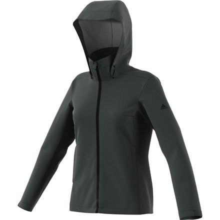 Adidas Terrex Wandertag Rain Jackets - Women's, Legend Ivy, DX1131-DEMO