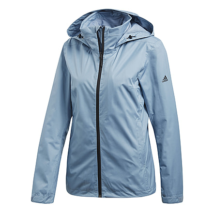 Adidas Terrex Wandertag Rain Jacket - Women's, Raw Grey, Medium, CV7052-M-020