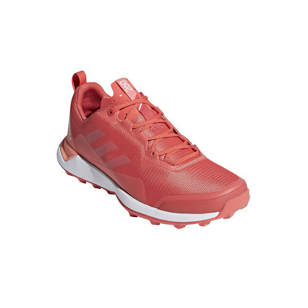 Adidas Terrex Women's Terrex CMTK Trailrunning Shoes, Trace Scarlet/White/Chalk Coral, 10 US, CQ1736-10