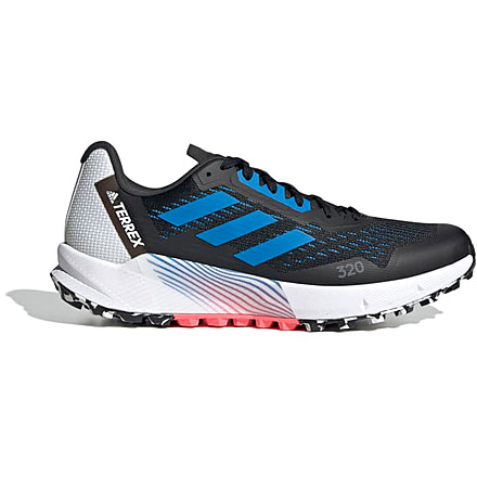 Adidas Terrex Agravic Flow 2 Trail Running Shoes - Mens, Core Black/Blue Rush/Turbo, 10.5, GZ8888-10-5