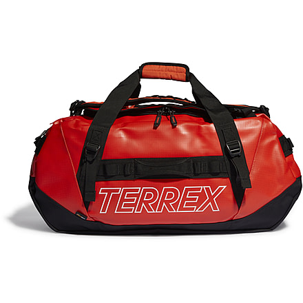 Adidas Terrex Rain Rdy Expedition Duffel Bag, Semi Impact Orange, Medium, IC5648-NS
