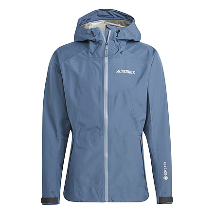 Adidas Terrex Xperior Gore Tex Paclite Rain Jacket - Mens, Wonder Steel, Large, HN2908-L
